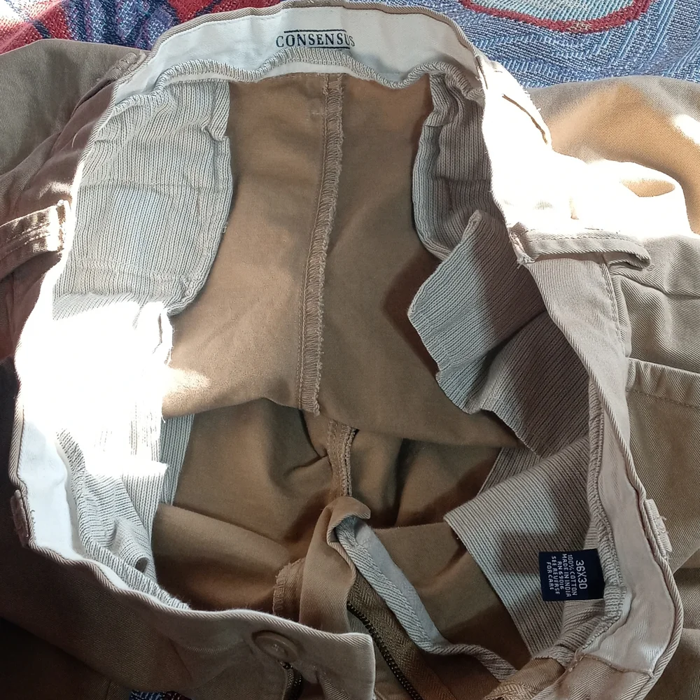 "Consensus" mens work-pants. Sz. 36X30 - Picture 3 of 5